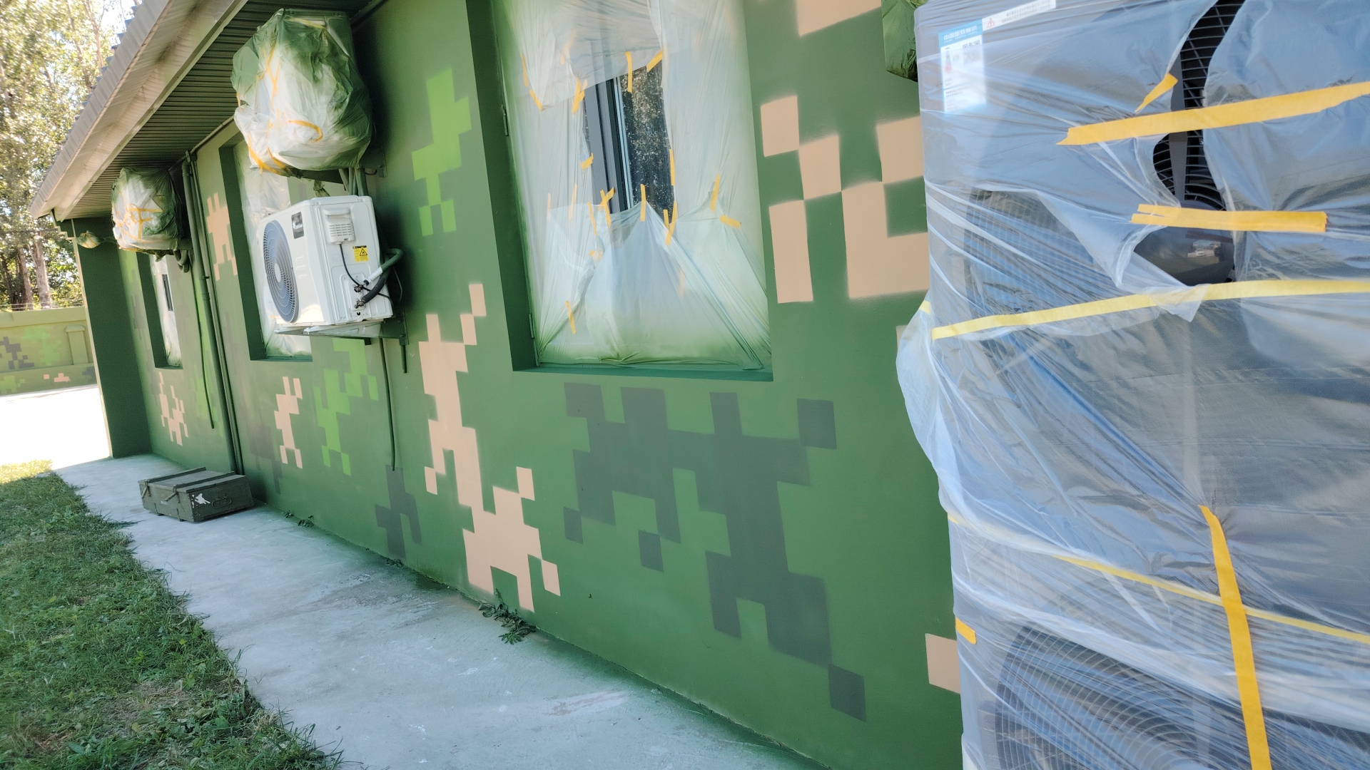 辽源外墙迷彩漆施工多少钱 伪装迷彩漆  