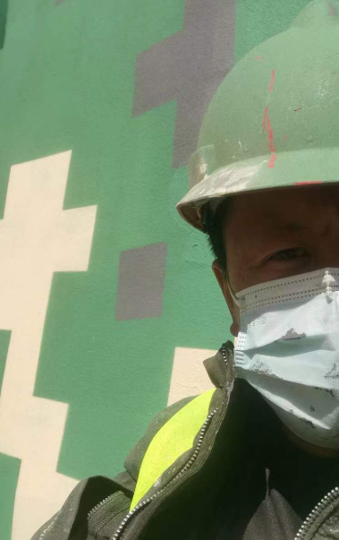 辽源迷彩漆未完全固化；