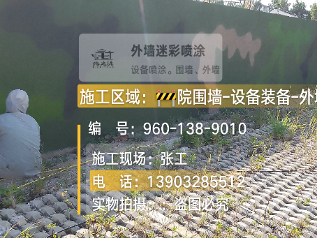 辽源外墙迷彩漆材料价约 45-60 元 /k